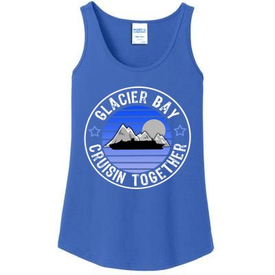 Glacier Bay Alaska Cruisin Together Family Or Group Ship Gift Ladies Essential Tank