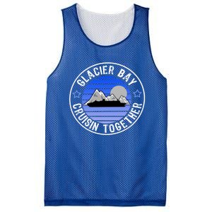 Glacier Bay Alaska Cruisin Together Family Or Group Ship Gift Mesh Reversible Basketball Jersey Tank