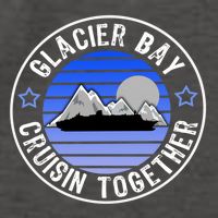Glacier Bay Alaska Cruisin Together Family Or Group Ship Gift Vector Backpack