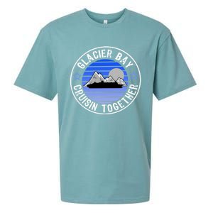 Glacier Bay Alaska Cruisin Together Family Or Group Ship Gift Sueded Cloud Jersey T-Shirt