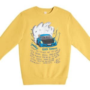 Good Bye And Good Riddance Premium Crewneck Sweatshirt