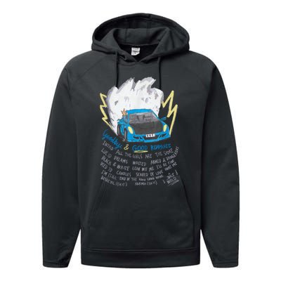 Good Bye And Good Riddance Performance Fleece Hoodie