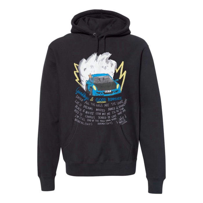 Good Bye And Good Riddance Premium Hoodie