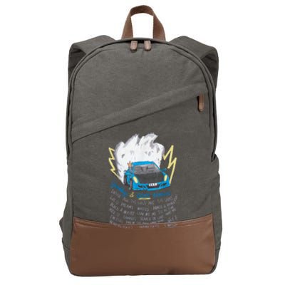 Good Bye And Good Riddance Cotton Canvas Backpack