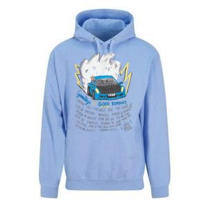 Good Bye And Good Riddance Unisex Surf Hoodie