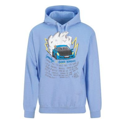 Good Bye And Good Riddance Unisex Surf Hoodie