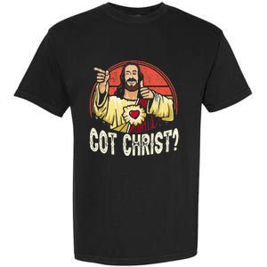 Got Buddy A Christ Christmas Cool Jesus Religious Christian Garment-Dyed Heavyweight T-Shirt