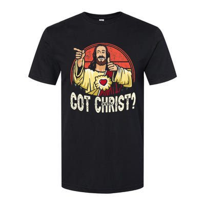 Got Buddy A Christ Christmas Cool Jesus Religious Christian Softstyle® CVC T-Shirt