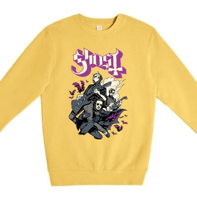 Ghost – Bats And Band Premium Crewneck Sweatshirt