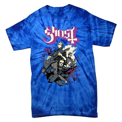 Ghost – Bats And Band Tie-Dye T-Shirt