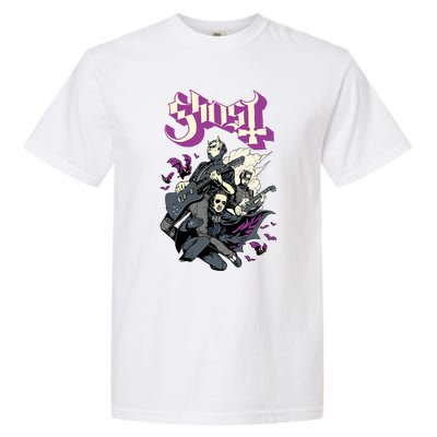 Ghost – Bats And Band Garment-Dyed Heavyweight T-Shirt