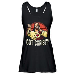 Got Buddy A Christ Christmas Cool Jesus Religious Christian Ladies Essential Flowy Tank