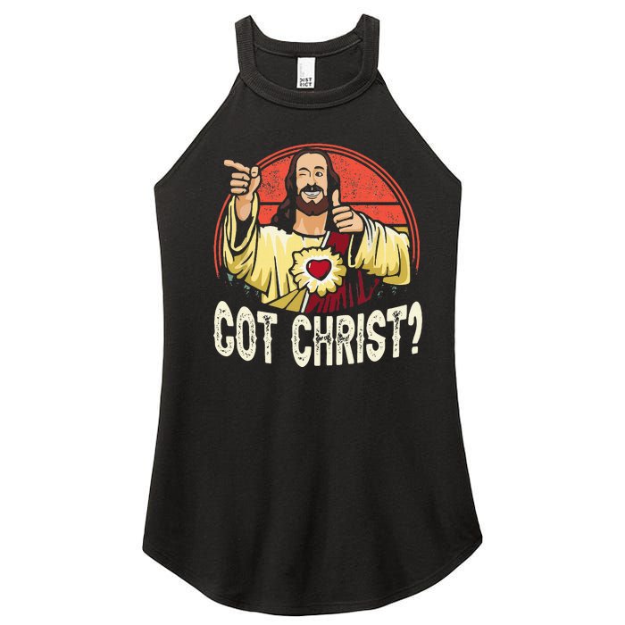 Got Buddy A Christ Christmas Cool Jesus Religious Christian Women's Perfect Tri Rocker Tank