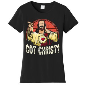 Got Buddy A Christ Christmas Cool Jesus Religious Christian Women's T-Shirt