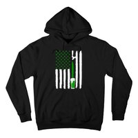 Green Beer American Flag St PatrickS Day Hoodie