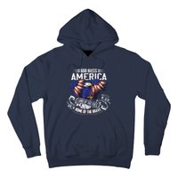 God Bless America Eagle | Land Of The Free Home Of The Brave Hoodie