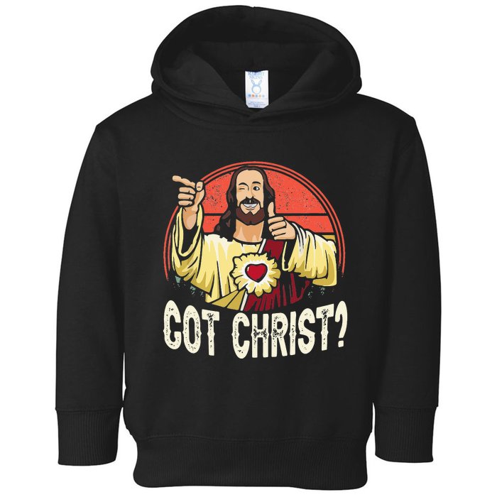 Got Buddy a Christ Christmas Cool Jesus Religious Christian Toddler Hoodie