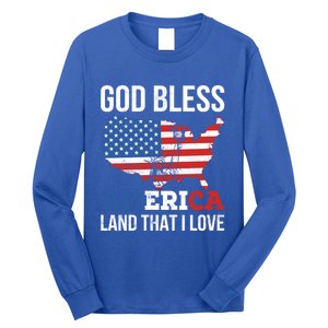 God Bless America Land That I Love Usa 4th Of July Gift Long Sleeve Shirt