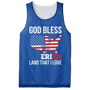 God Bless America Land That I Love Usa 4th Of July Gift Mesh Reversible Basketball Jersey Tank