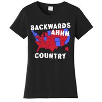 Gotfunny Backwards Ahhh Country Women's T-Shirt