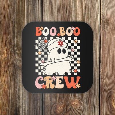 Groovy Boo Boo Crew Nurse Ghost Paramedic EMT EMS Halloween Coaster