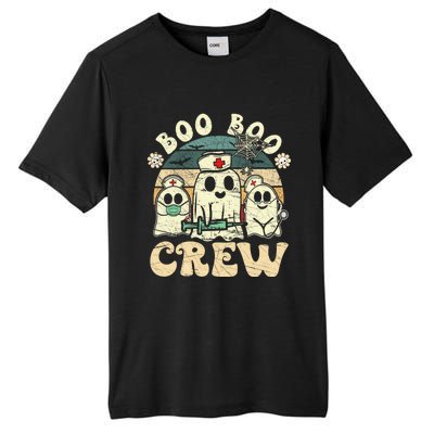 Groovy Boo Boo Crew Nurse Funny Ghost Halloween Nurse Cool Gift Tall Fusion ChromaSoft Performance T-Shirt