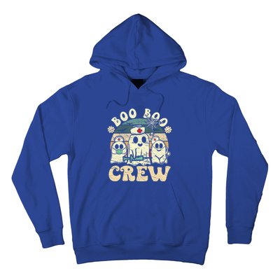 Groovy Boo Boo Crew Nurse Funny Ghost Halloween Nurse Cool Gift Hoodie