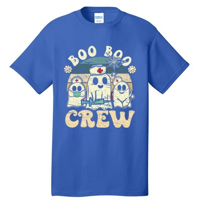 Groovy Boo Boo Crew Nurse Funny Ghost Halloween Nurse Cool Gift Tall T-Shirt