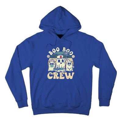 Groovy Boo Boo Crew Nurse Funny Ghost Halloween Nurse Cool Gift Tall Hoodie