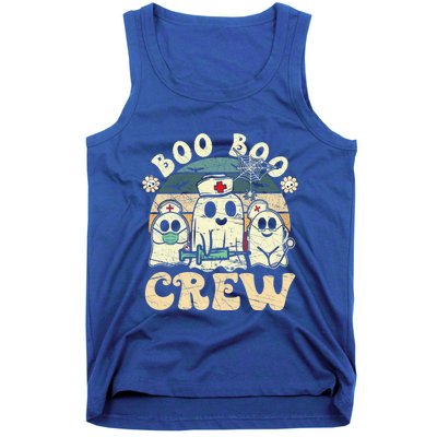 Groovy Boo Boo Crew Nurse Funny Ghost Halloween Nurse Cool Gift Tank Top