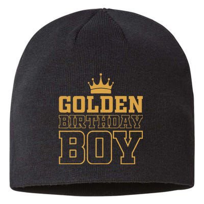 Golden Birthday Boy Birthday Party Decoration Sustainable Beanie