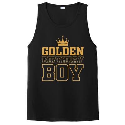 Golden Birthday Boy Birthday Party Decoration PosiCharge Competitor Tank