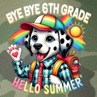 Graduation Bye Bye 6th Grade Hello 7th Grade Hello Summer Gift Legacy Tie Dye Trucker Hat