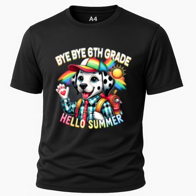 Graduation Bye Bye 6th Grade Hello 7th Grade Hello Summer Gift Performance Shirt