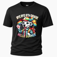 Graduation Bye Bye 6th Grade Hello 7th Grade Hello Summer Gift Cooling Performance Crew T-Shirt