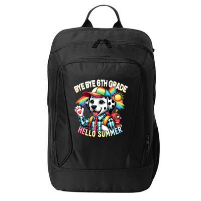 Graduation Bye Bye 6th Grade Hello 7th Grade Hello Summer Gift City Backpack