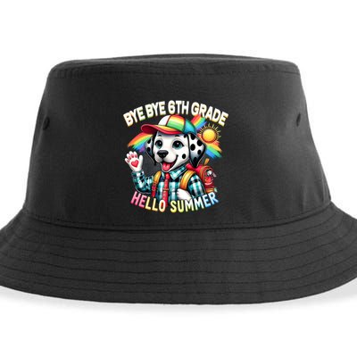 Graduation Bye Bye 6th Grade Hello 7th Grade Hello Summer Gift Sustainable Bucket Hat