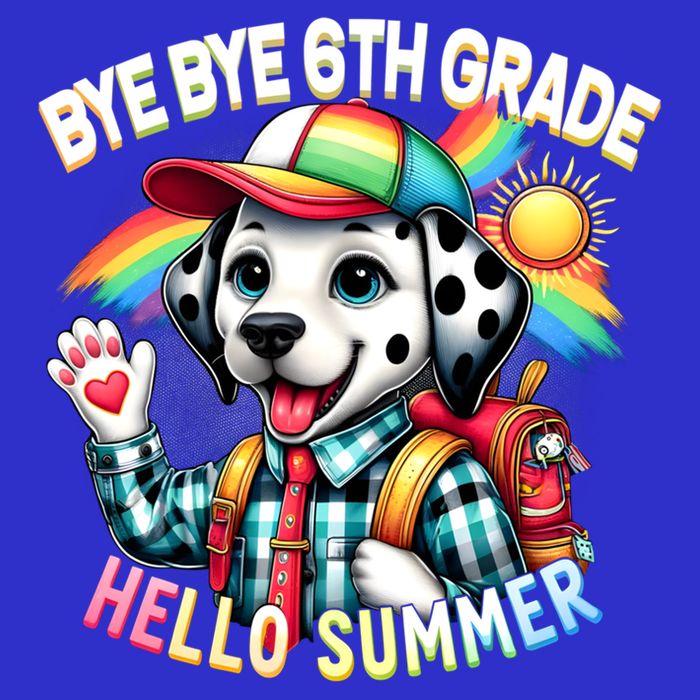 Graduation Bye Bye 6th Grade Hello 7th Grade Hello Summer Gift Apron