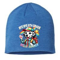 Graduation Bye Bye 6th Grade Hello 7th Grade Hello Summer Gift Sustainable Beanie