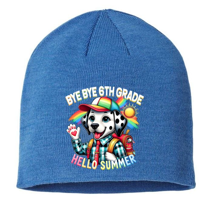 Graduation Bye Bye 6th Grade Hello 7th Grade Hello Summer Gift Sustainable Beanie