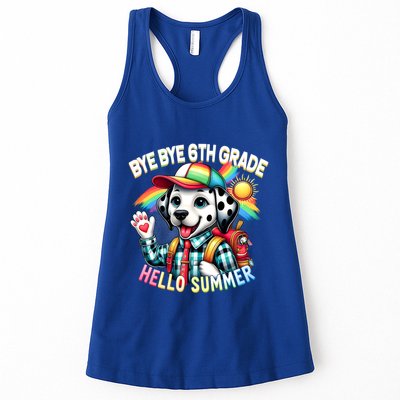 Graduation Bye Bye 6th Grade Hello 7th Grade Hello Summer Gift Womens Tank Top