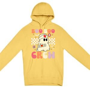 Groovy Boo Boo Crew Nurse Funny Ghost Women Halloween Nurse Premium Pullover Hoodie