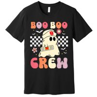 Groovy Boo Boo Crew Nurse Funny Ghost Women Halloween Nurse Premium T-Shirt