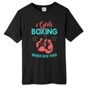 Girls Boxing Bronx New York Tall Fusion ChromaSoft Performance T-Shirt