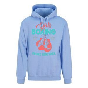 Girls Boxing Bronx New York Unisex Surf Hoodie