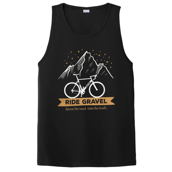 Gravel Bike Bikepacking and Cyclocross Bicyclist PosiCharge Competitor Tank