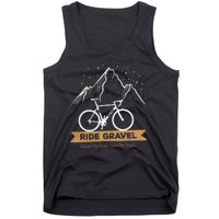 Gravel Bike Bikepacking and Cyclocross Bicyclist Tank Top