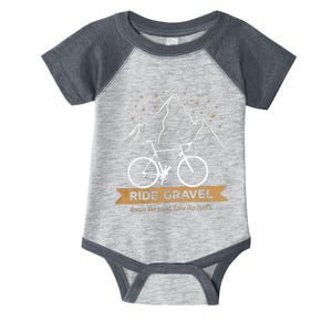 Gravel Bike Bikepacking and Cyclocross Bicyclist Infant Baby Jersey Bodysuit