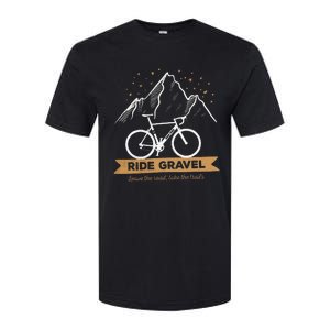 Gravel Bike Bikepacking and Cyclocross Bicyclist Softstyle CVC T-Shirt