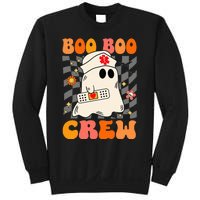 Groovy Boo Boo Crew Nurse Funny Ghost Halloween Nurse Sweatshirt